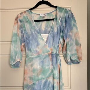 Tie dye/ watercolor dress